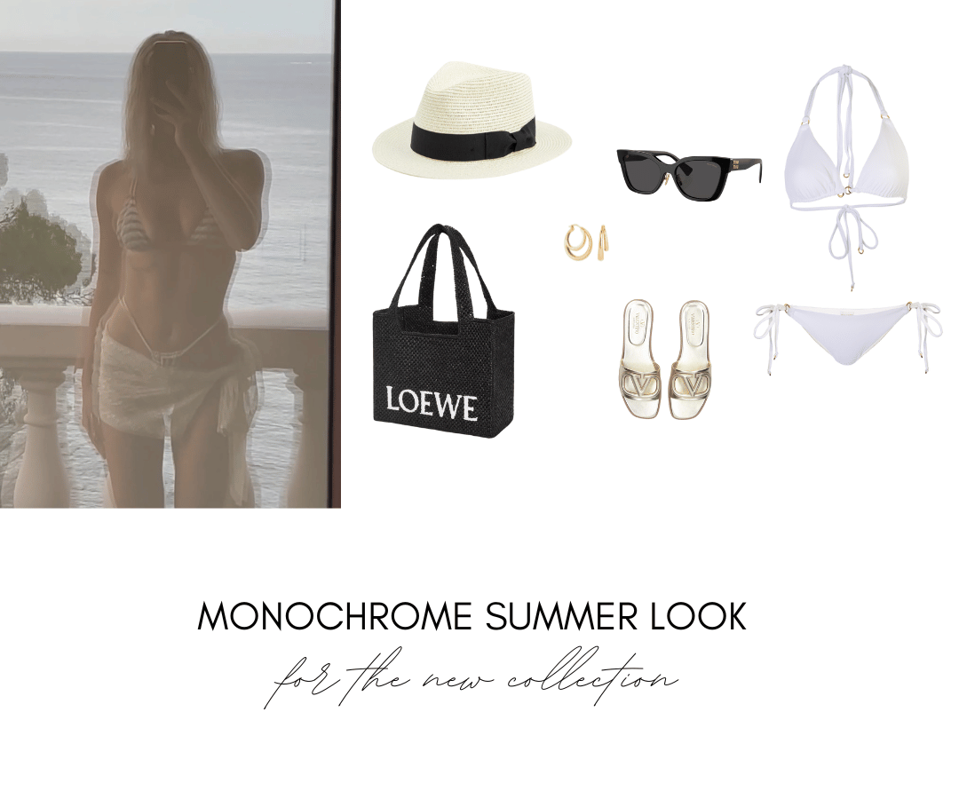 Monochrome Summer Look